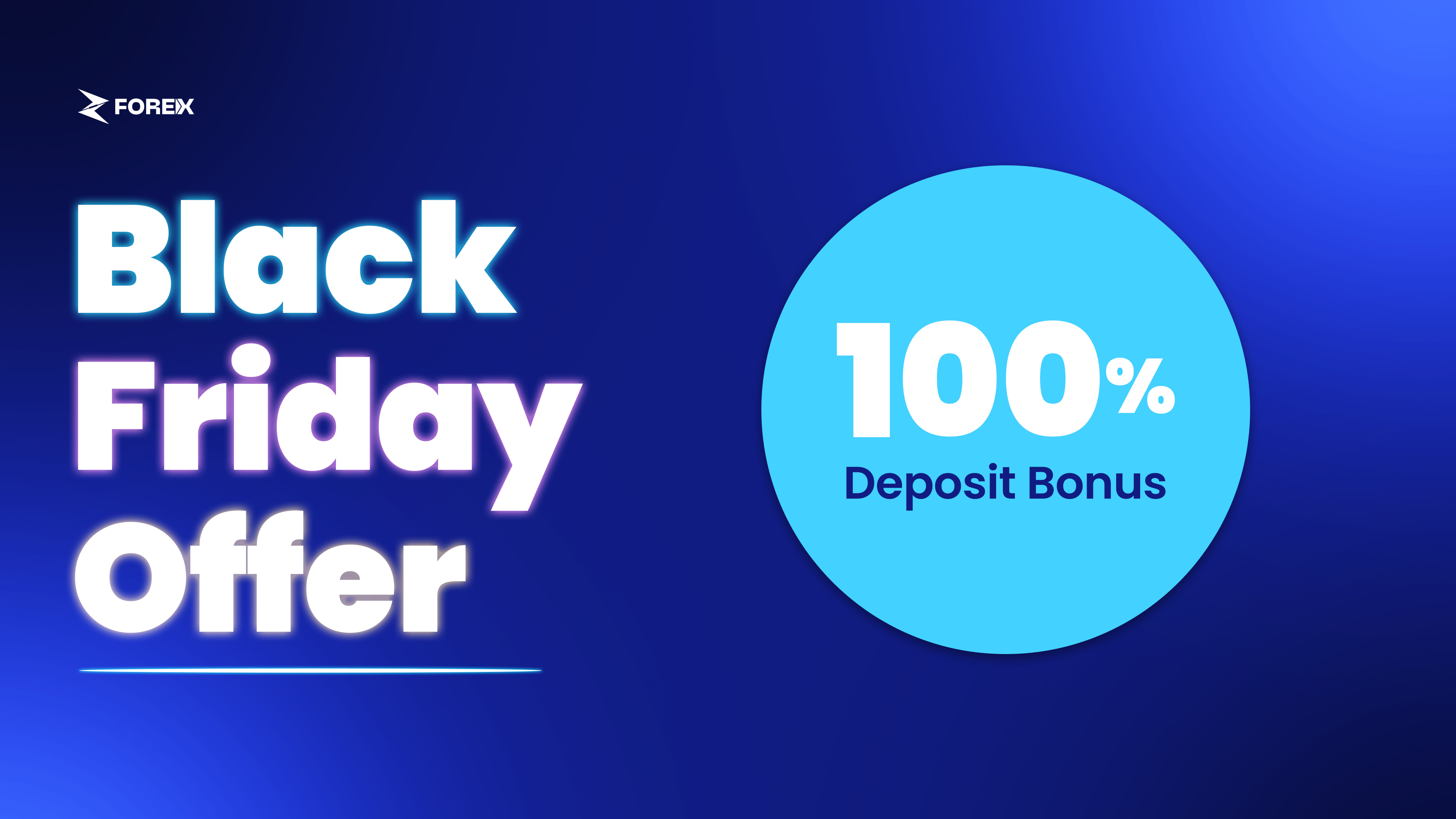 Black Friday Excitement with zForex’s 100% Deposit Bonus!